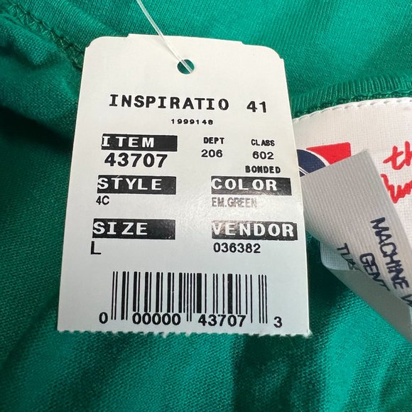 Carnival Cruise Tank Top Menes Size L Green Inspiration Fun Ship Graphic Tee - Picture 7 of 8